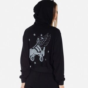 Lauren Moshi NWOT Lachelle Retro Skate Hoodie